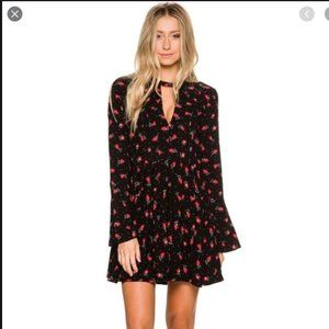 Free People Floral Long Sleeve Dress